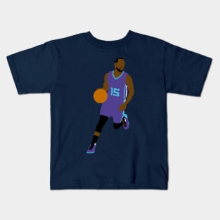 Kemba Walker Dribbling Kids T-Shirt